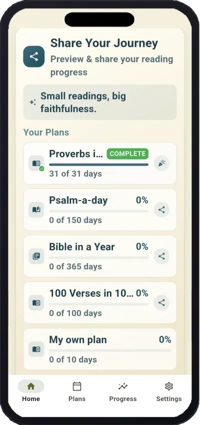 Share Your Journey progress sharing